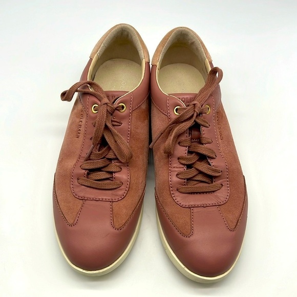 Cole Haan Shoes - Cole Haan - Burlwood Grand Crosscourt Turf Suede Leather Sneakers Size 8